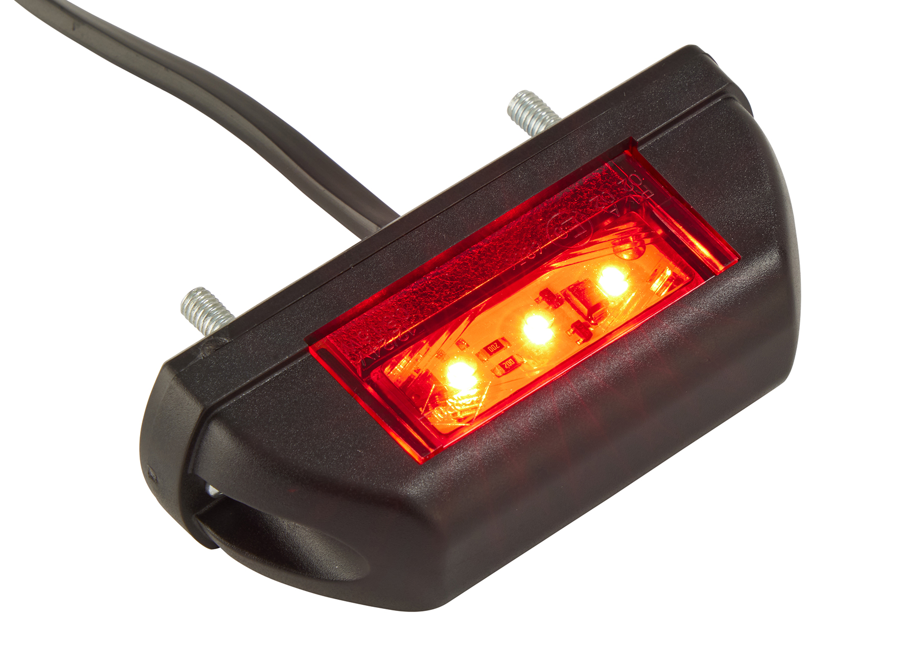 thumbnail image 2 of WAS L/H Rear Stalk End Outline Marker Light With Dynamic Indicator, Red/White/Amber, 1259L, Made In Poland 2 of 2