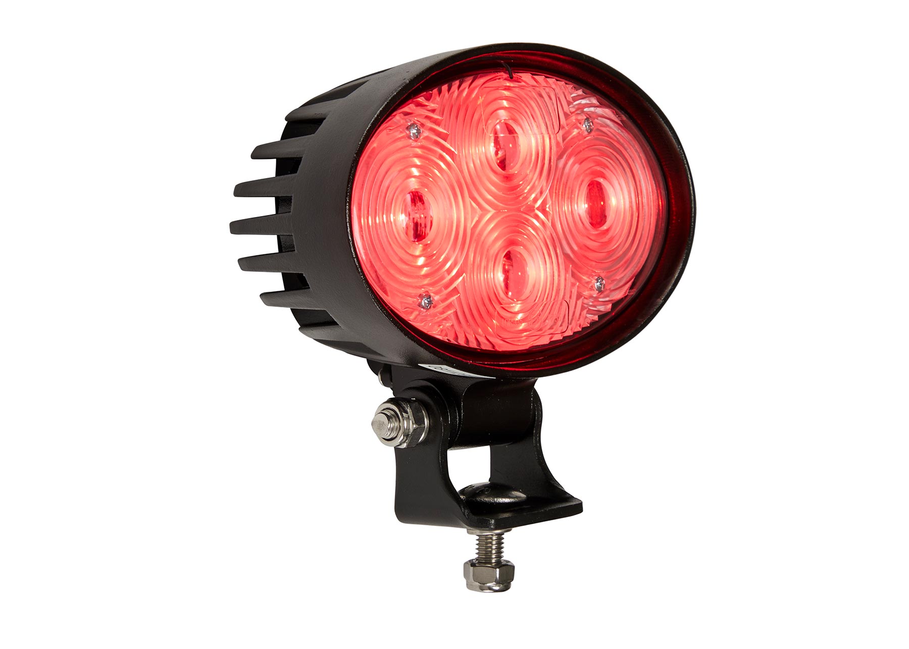 Oval High Power LED Spot Lamp - Red
